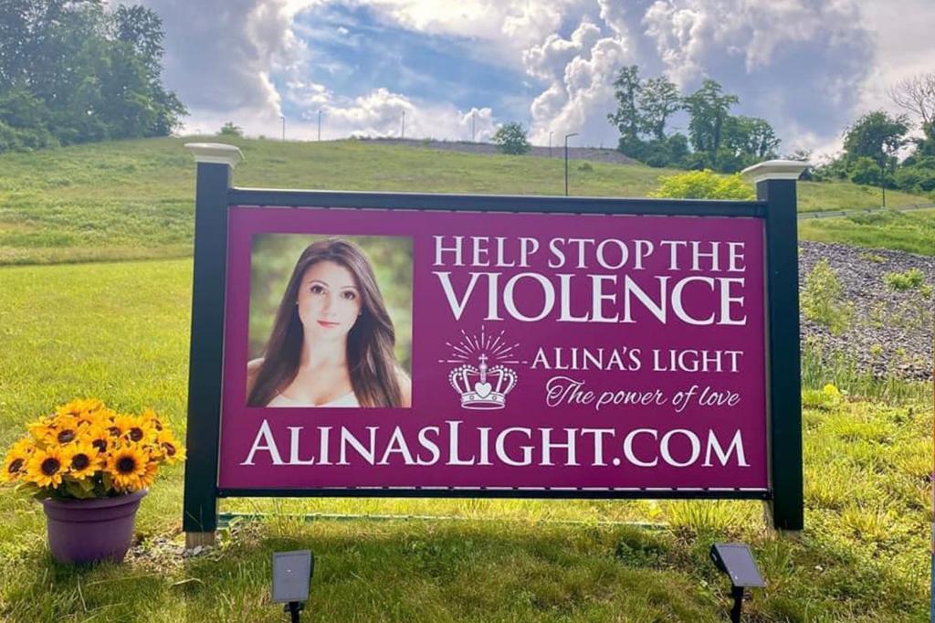 Alinas Light Sign